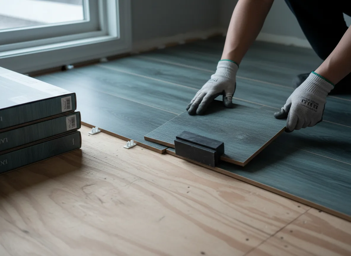 Luxury Vinyl Plank Installation company in Iowa, LA